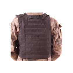 GILET PLATE CARRIER NOIR DELTA TACTICS V07