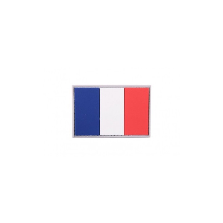 Patch France 3D PVC Black Eagle - Écusson Velcro Airsoft
