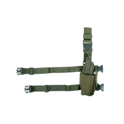 OD étui de jambe pour pistolet