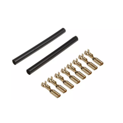 Set of Golden-Plated Motor Clamps - 8 Pcs