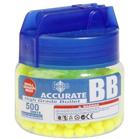 500 billes airsoft 6mm