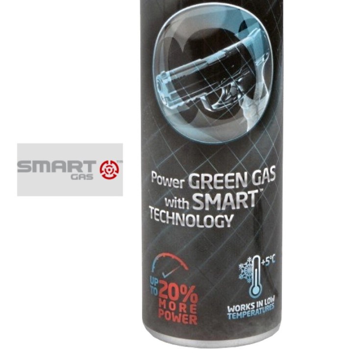 Green Gas 800 ml - High-pressure silicone gas for airsoft replicas