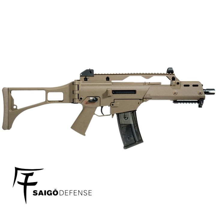 AEG G36 C TAN SAIGO - Répliques airsoft AEG