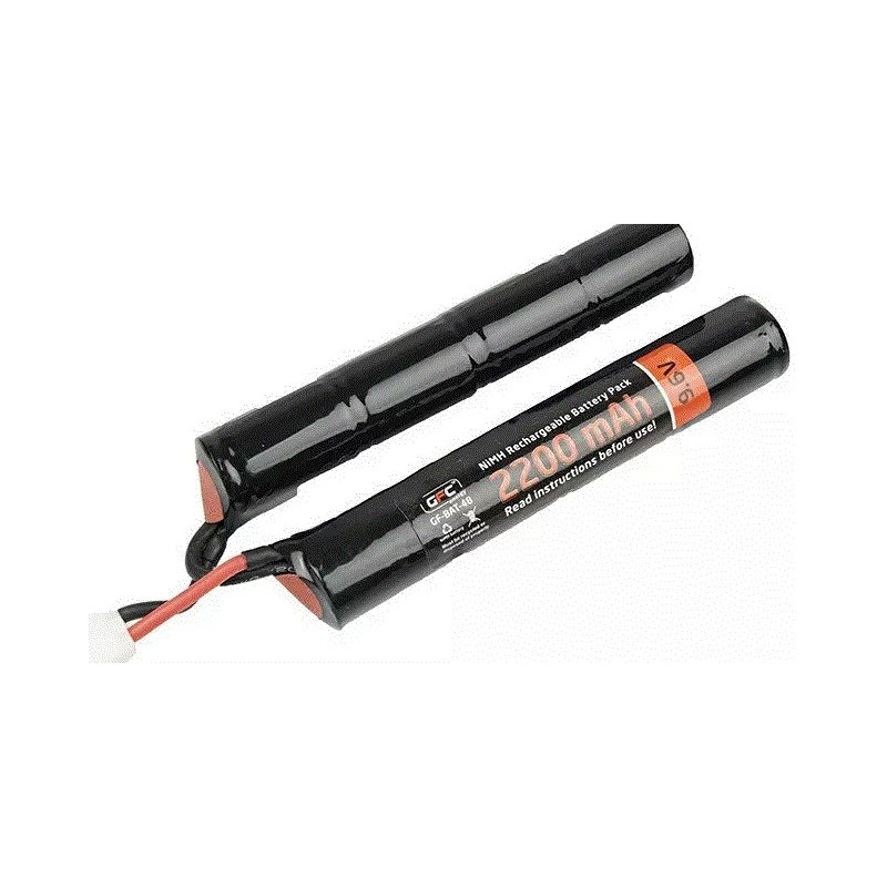 NiMH 9,6V 2200mAh battery - 2pcs