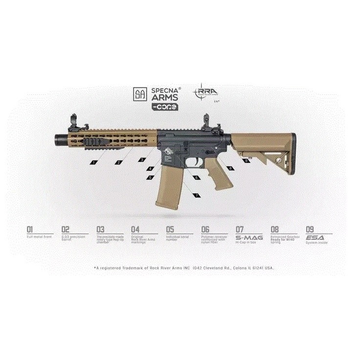SA-C06 CORE™ Carbine Replique airsoft