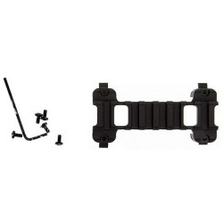 Low profile RIS rail for MP5 type replique airsoft
