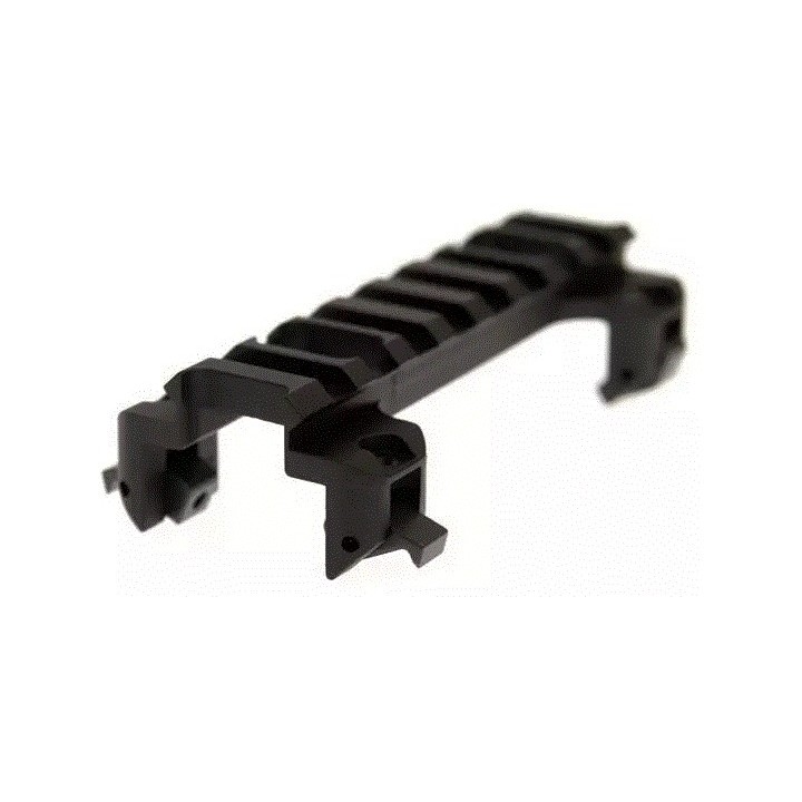 Low profile RIS rail for MP5 type replique airsoft