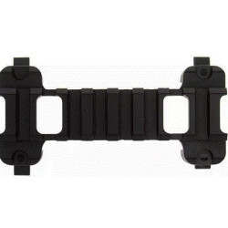 Low profile RIS rail for MP5 type replique airsoft