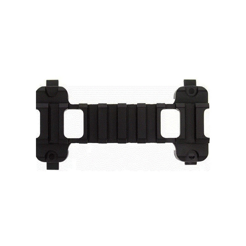 Low profile RIS rail for MP5 type replique airsoft