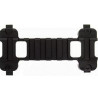 Low profile RIS rail for MP5 type replique airsoft
