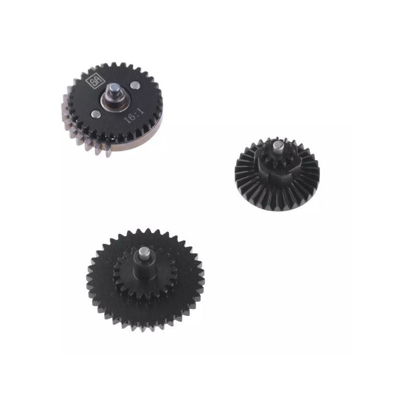 Steel 16:1 CNC gear set