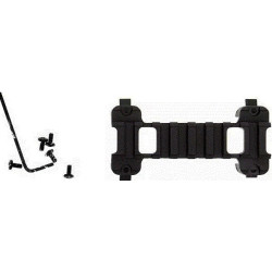 Low profile RIS rail for MP5 type replique airsoft