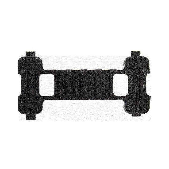 Low profile RIS rail for MP5 type replique airsoft