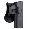 Holster rigide rotatif G17 Amomax en polymère tactique