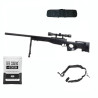 PACK Sniper airsoft SAIGO L96 RESSORT NOIR