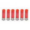 CARTOUCHES FUSIL A POMPE 15BBS 6PCS ORANGE