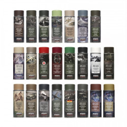 BOMBE PEINTURE MILITAIRE ENGLISH GREEN