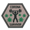 PATCH 3D PVC CORONA SURVIVOR 6101
