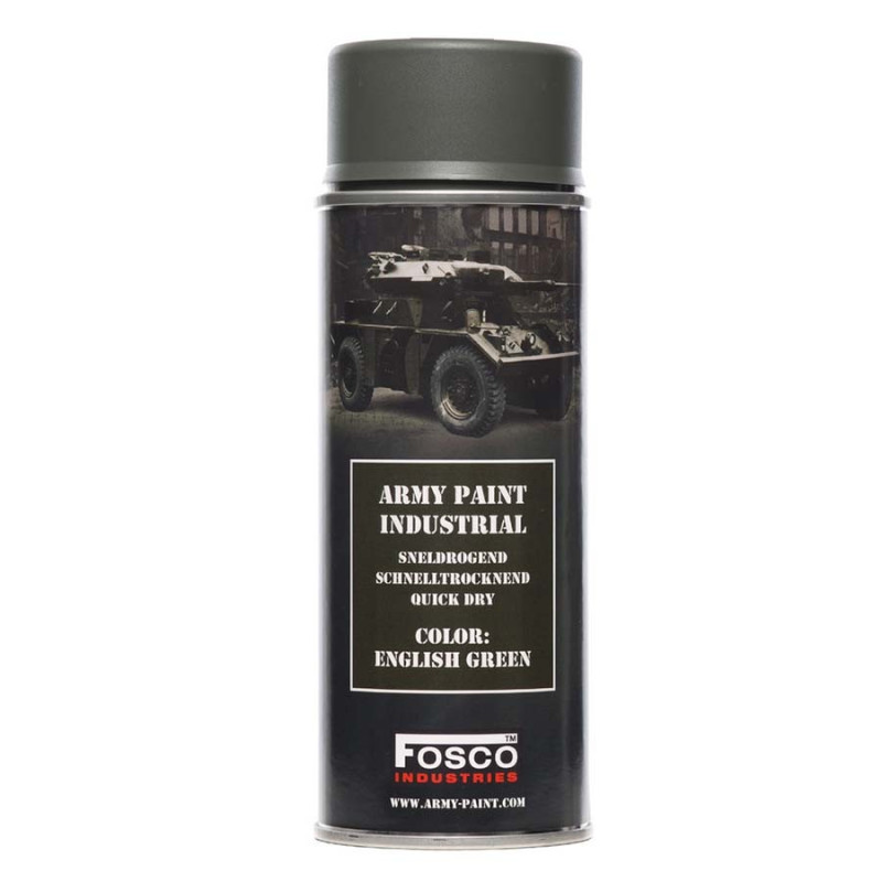 BOMBE PEINTURE MILITAIRE ENGLISH GREEN
