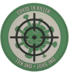 PATCH 3D PVC COVID-19 KILLER 6103