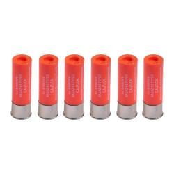 CARTOUCHES FUSIL A POMPE 15BBS 6PCS ORANGE