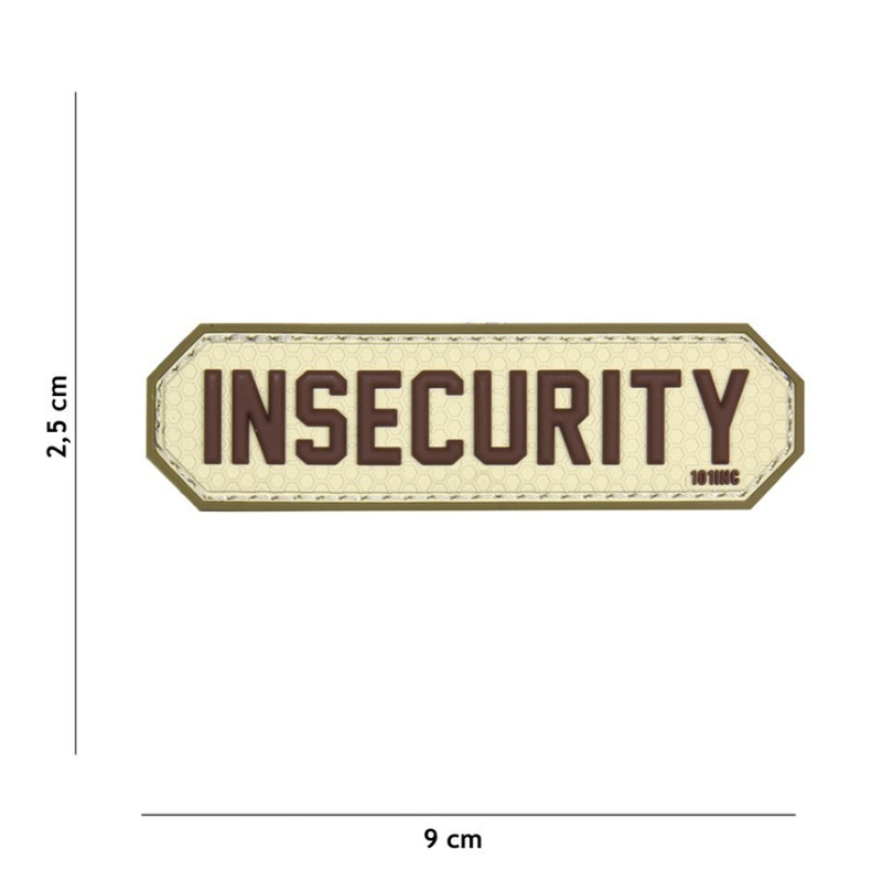 PATCH 3D PVC INSECURITY