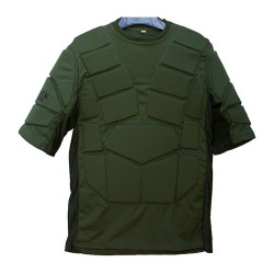 Paintball Chest Protection Black Eagle Corporation Green S/M
