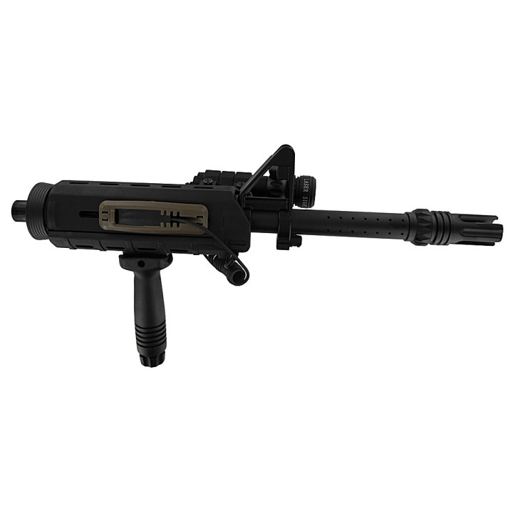 Kit rail pour garde main commando Black - Rails et anneaux