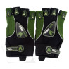 Mitaines airsoft vert taille L