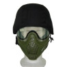 Habillage de casque black Black Eagle