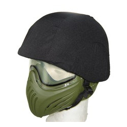 Habillage de casque black Black Eagle