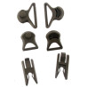 Clips Pour Masque Tan