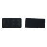 Patch PVC groupe sanguin AB+ noir