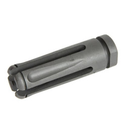 Acier cache flamme pour répliques M4/M16 - 14mm CW/CCW