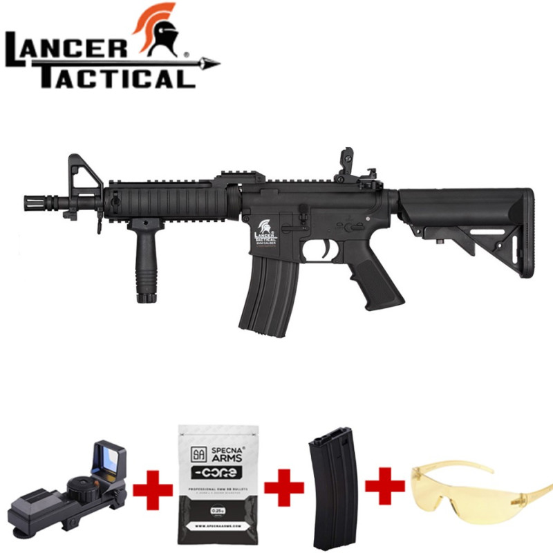 Pack AEG LT-02C GEN2 MK18 MOD0 noir 1j