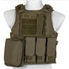 Gilet tactique type FSBE - vert olive