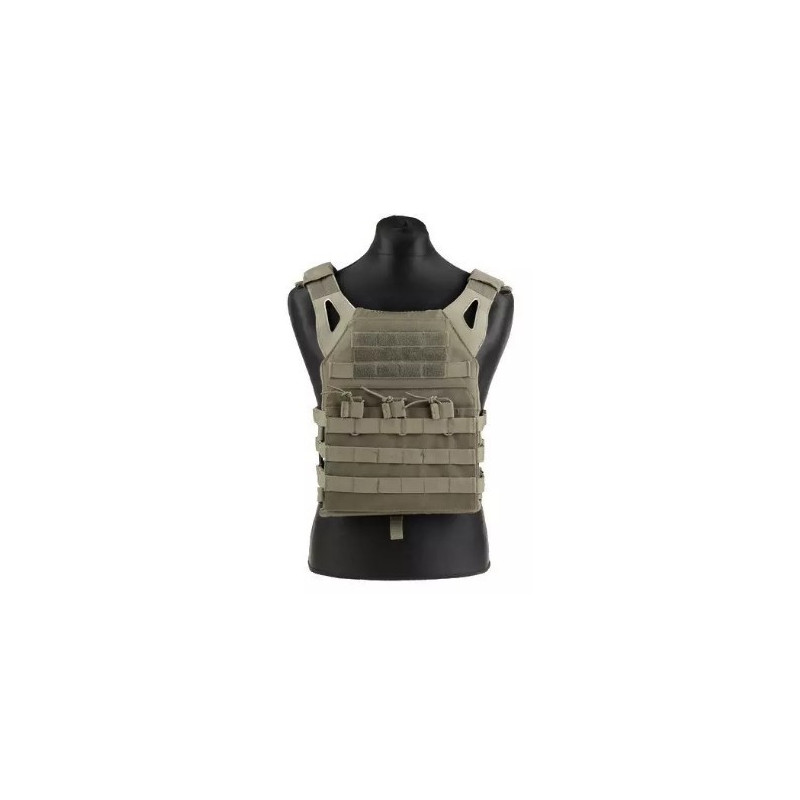 Gilet tactique type de saut - vert olive