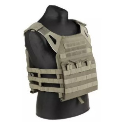 Gilet tactique type de saut - vert olive