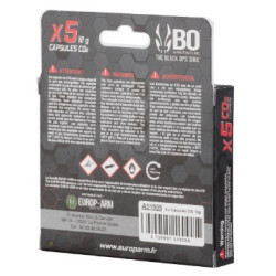 5 sparclettes 12 g de CO2