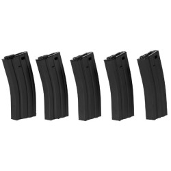 Hi-Cap 300 BB Magazines for M4/M16 Replicas - black