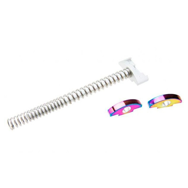 AAP01 Aluminium Guide Rod Set - Silver