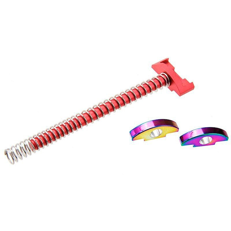 AAP01 Aluminium Guide Rod Set - Red
