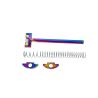 AAP01 Aluminium Guide Rod Set - Rainbow