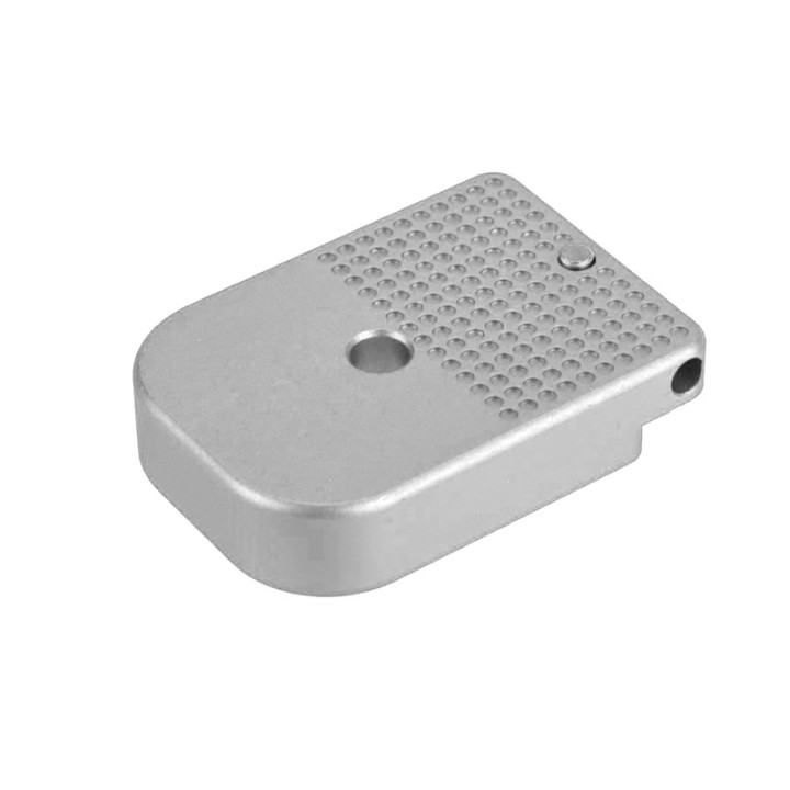 D01 Dottac Magazine Base- Silver Hi-Capa