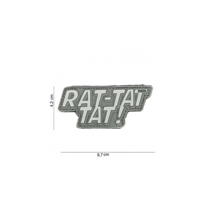 PATCH 3D PVC RAT-TAT-TAT!