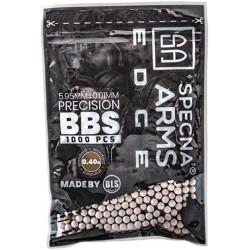 0.43g Specna Arms EDGE Precision BBs - 1000 BBs - Ivory