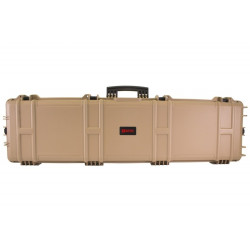 MALLETTE 103x33x15 WATERPROOF TAN NP mousse vague