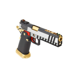 GBB HX2031 SEMI / FULL AUTO Noir & Chrome gaz 1.0J