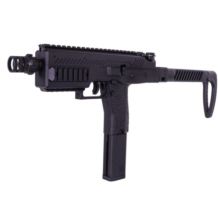 VMP-1 Black Airsoft Submachine Gun 0.95J - VORSK Gas Replica