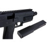 SMG VMP-1 Black Submachine Gun 0.95J - Gas Airsoft Replica